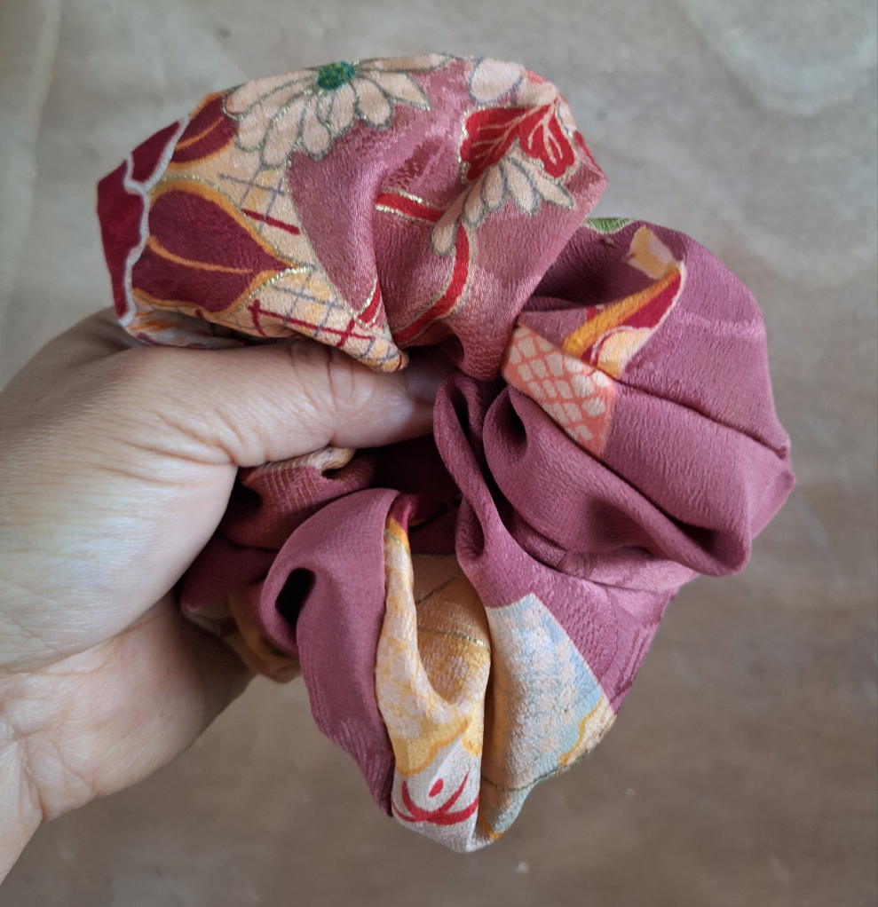 Scrunchies - Vintage Kimono