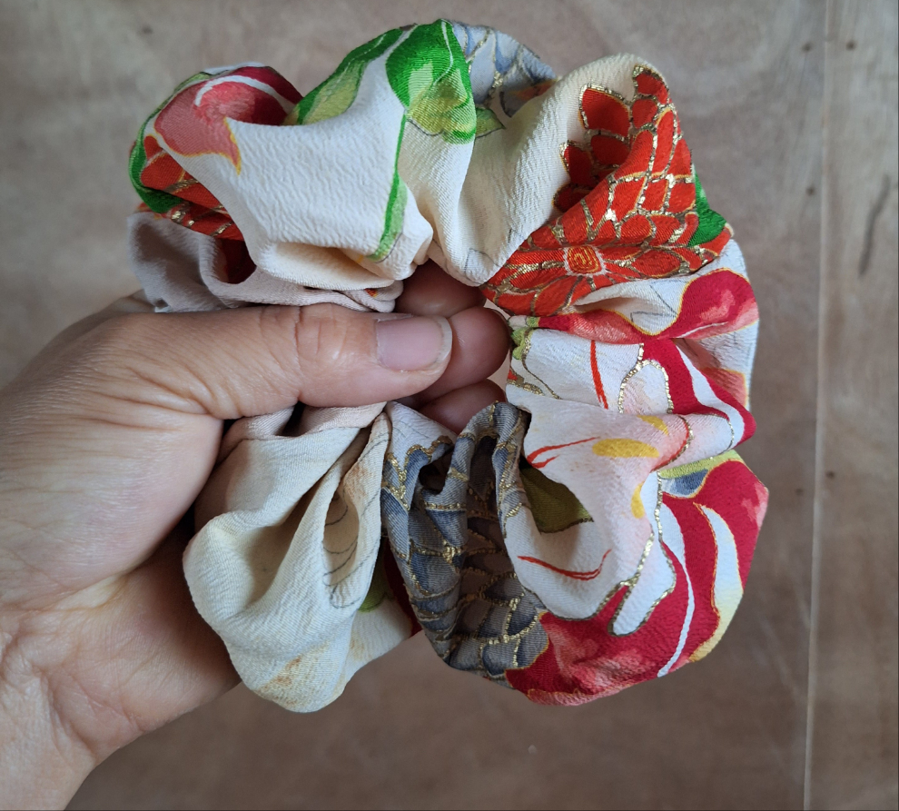 Scrunchies - Vintage Kimono